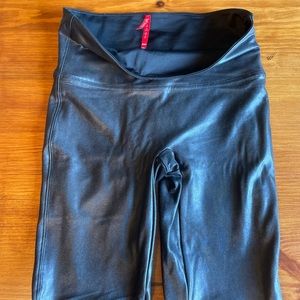 Spanx faux leather leggings